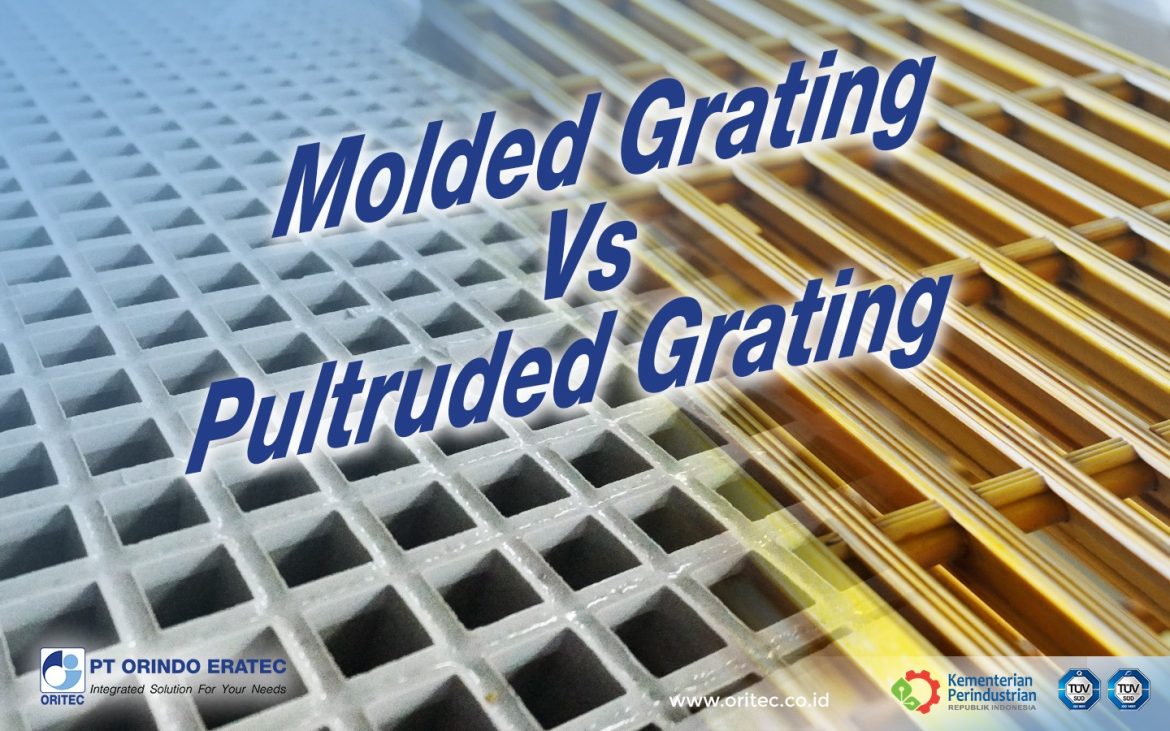 The main difference between molded grating and pultruded grating lies in the production method and strength characteristics.