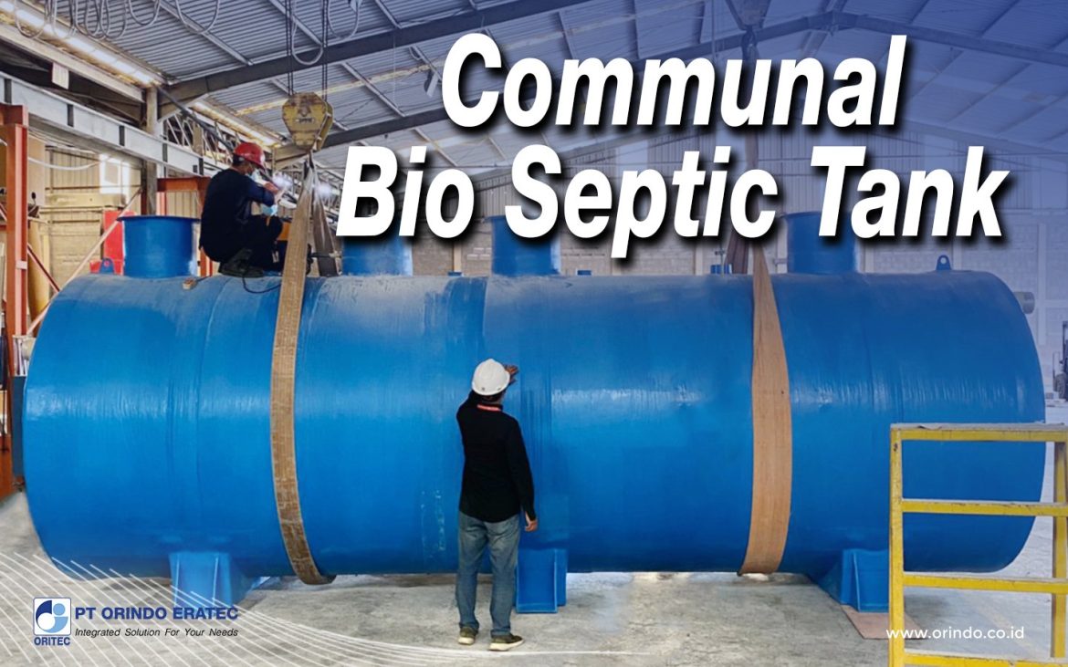 A Communal Bio Septic Tank is a domestic waste treatment system used collectively by several houses, buildings, or units within one area.