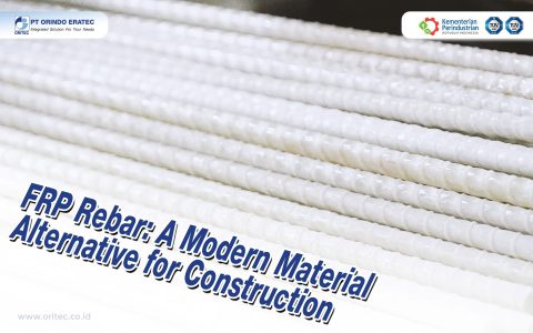 FRP rebar made from fiberglass reinforced plastic as a modern reinforcement material for construction and infrastructure projects