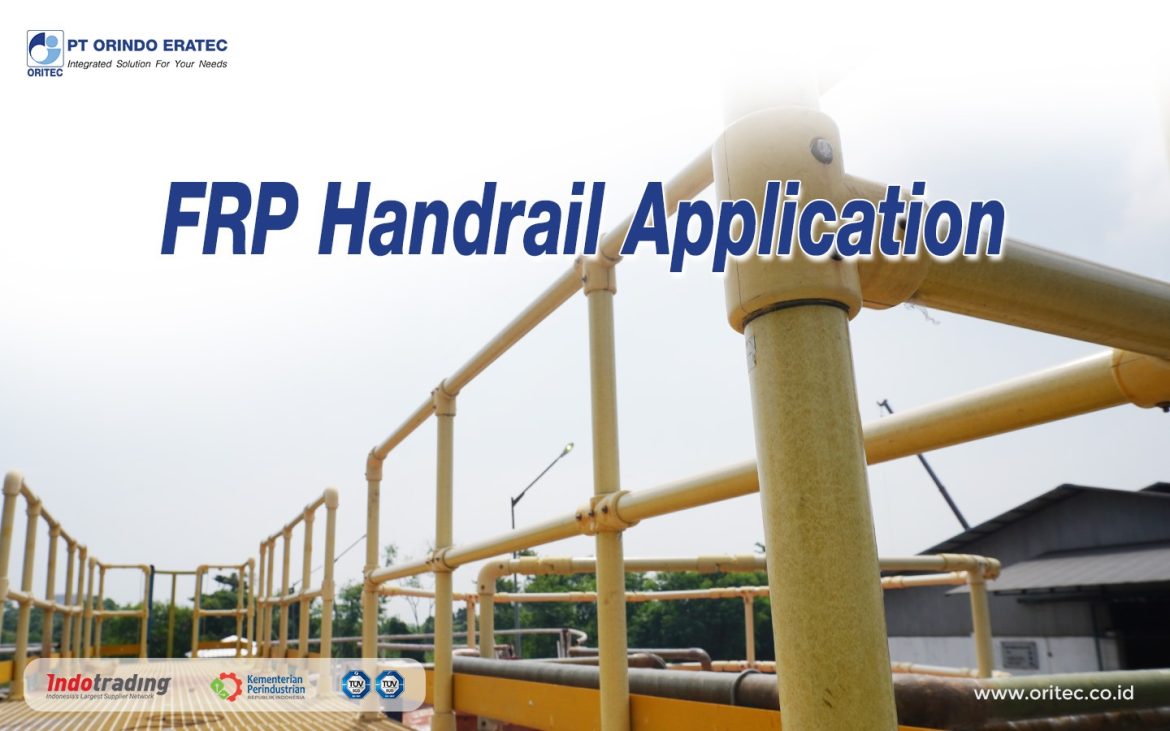 FRP Handrail is a safety railing or handrail system made from Fiberglass Reinforced Plastic (FRP), a composite material consisting of fiberglass and resin.