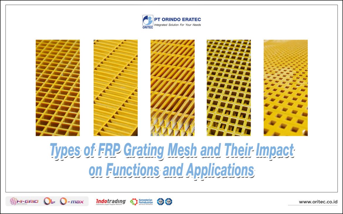 Types of FRP Grating Mesh: Square, Rectangular, Micro, and Mini Mesh