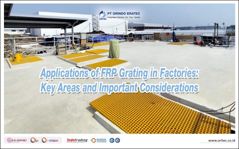 FRP Grating in Factories for Industrial Applications